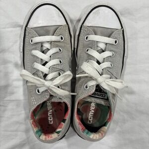 Converse Chuck Taylor Madison  Ox Skateboard Shoes KIDS 13 Gray Watermelon Print